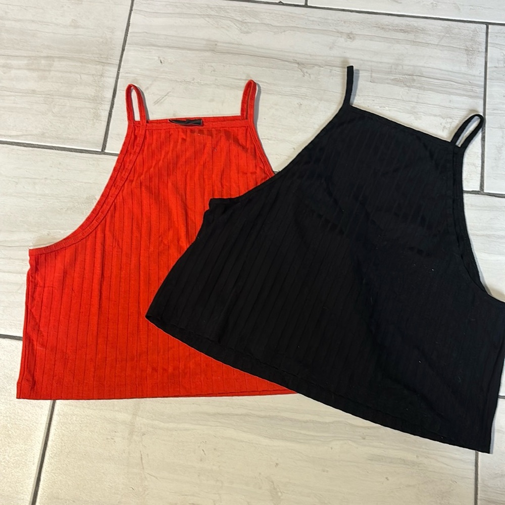 2 pc crop top